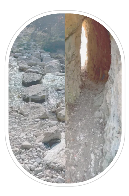 Il guado e la grotta